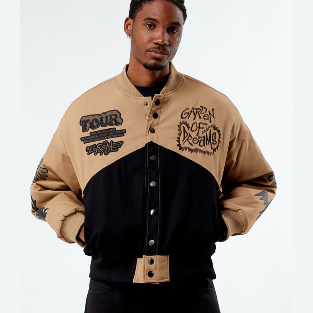 Pacsun Garden Of Dreams Race Jacket